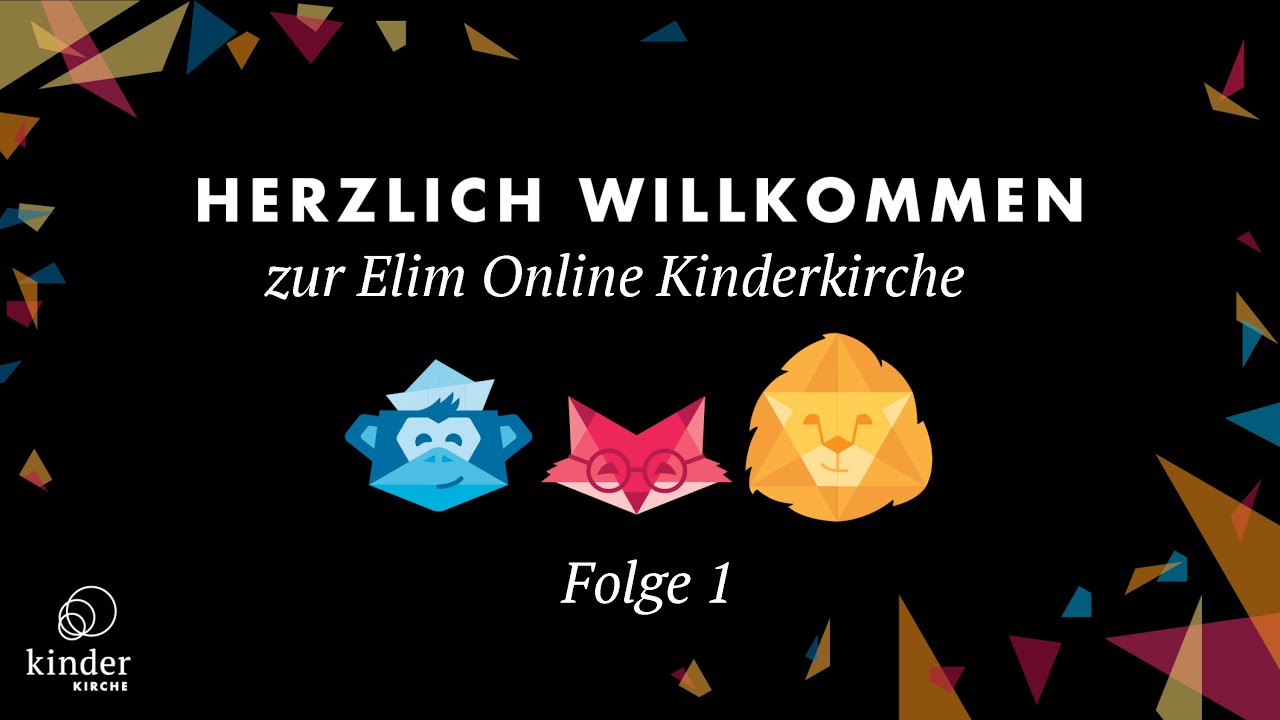 Kindergottesdienst · Wozu hat Gott mich geschaffen? · Elim Online Kinderkirche