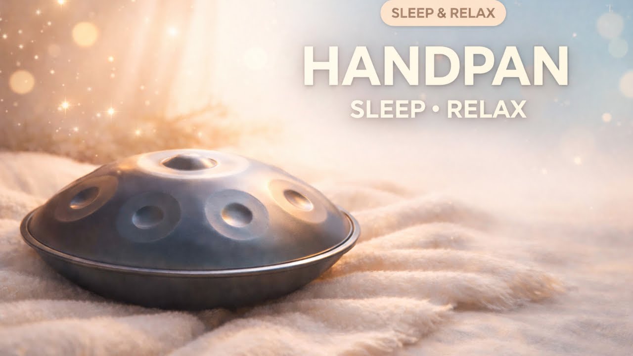 Family Calm Handpan • Deep Relaxation & Cozy Reading (Instrumental)