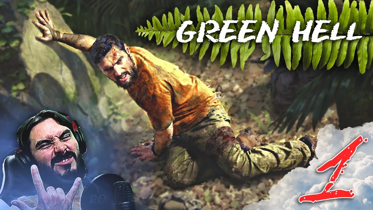 Симулятор выживания в зеленом Аду &mdash; Green Hell прохождение #1 | PS5 Smile Play