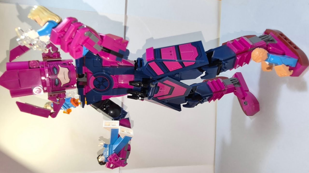 Lego Marvel superhereos 76316: Fantastic Four vs Galactus Construction Figure - Speed build