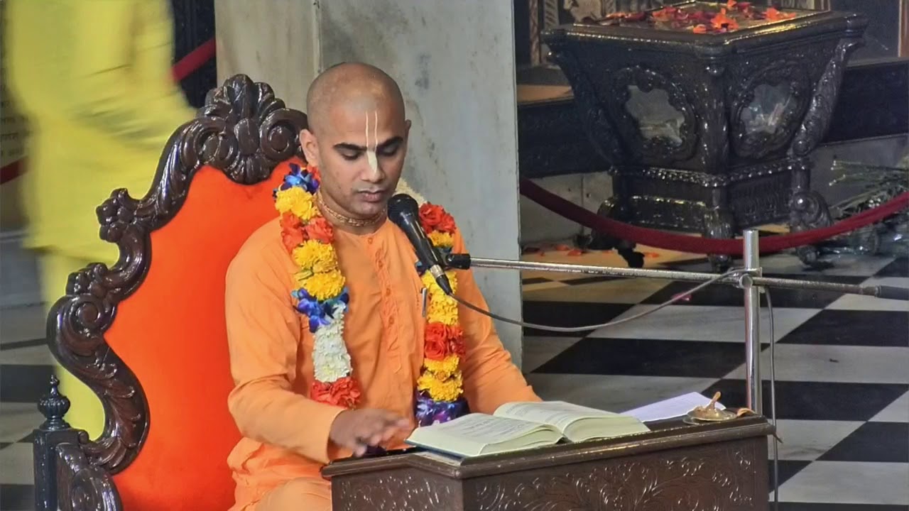Srimad Bhagavatam Class 08-17-23 By Chakravarti Prabhu At ISKCON Juhu On 17th Feb 2018