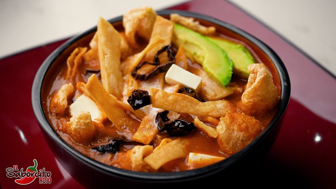Sopa de Tortilla Desayuno Mexicano - 