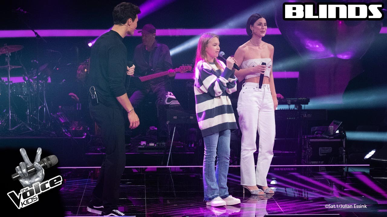 Drei gewinnt! Coach Wincent singt sein Lieblingslied mit Lena & Talent Avelina | The Voice Kids 2023