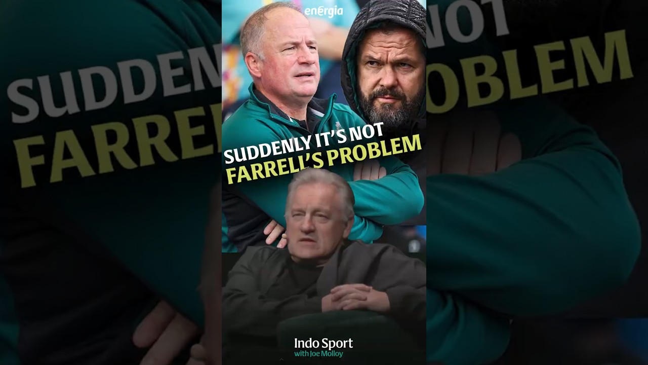 Andy Farrell's problem or Irish Rugby's problem? 🏉 Eddie O'Sullivan doesn't like where focus is