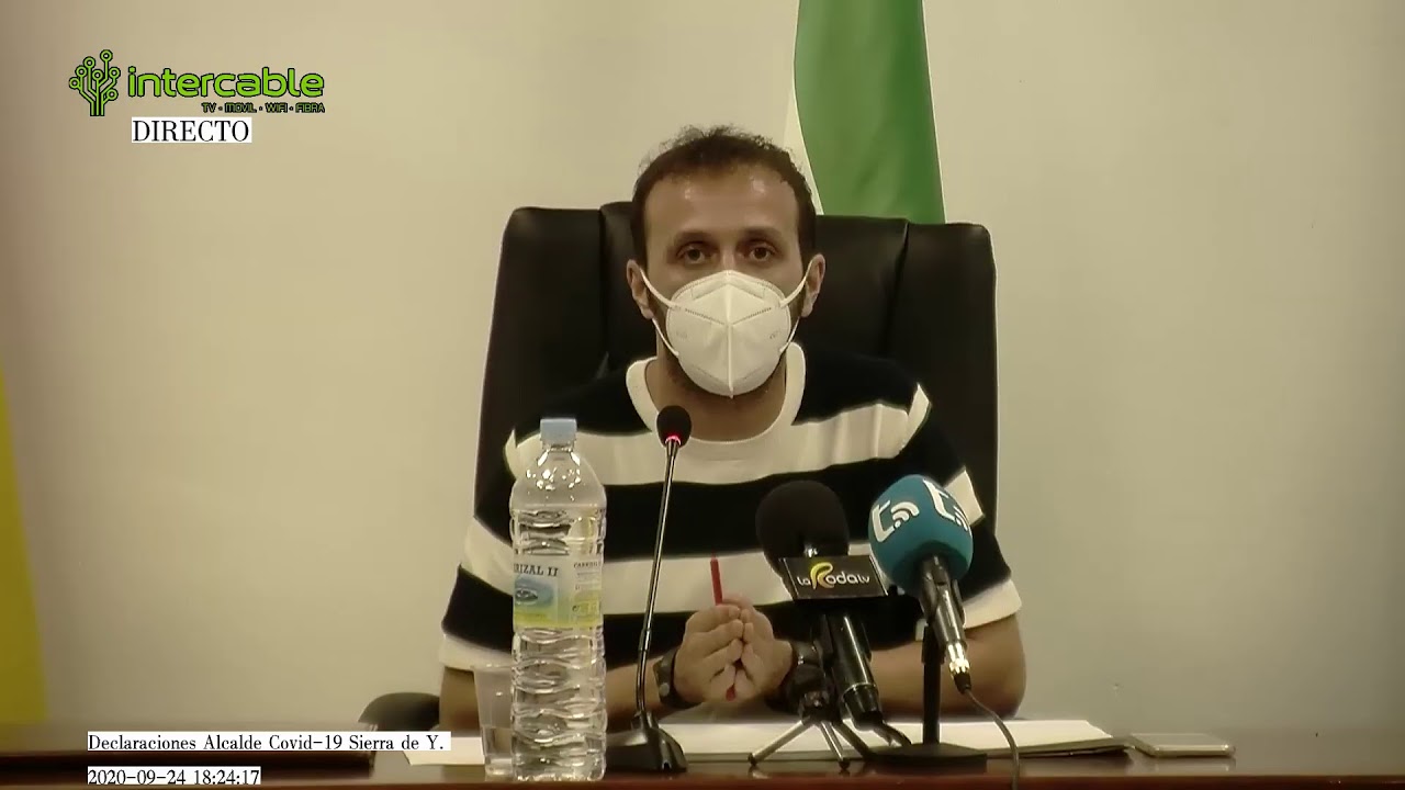 2020-09-24 Declaraciones Alcalde Covid-19 Ayunt. Sierra de Y.