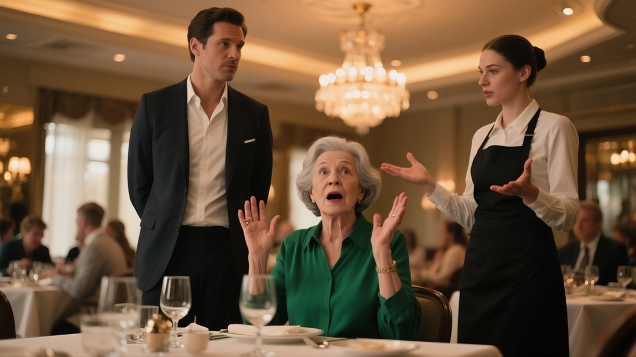 Shy Waitress Spoke Sign Language to the Mafia Boss’s Deaf Mother — The Room Fell Silent