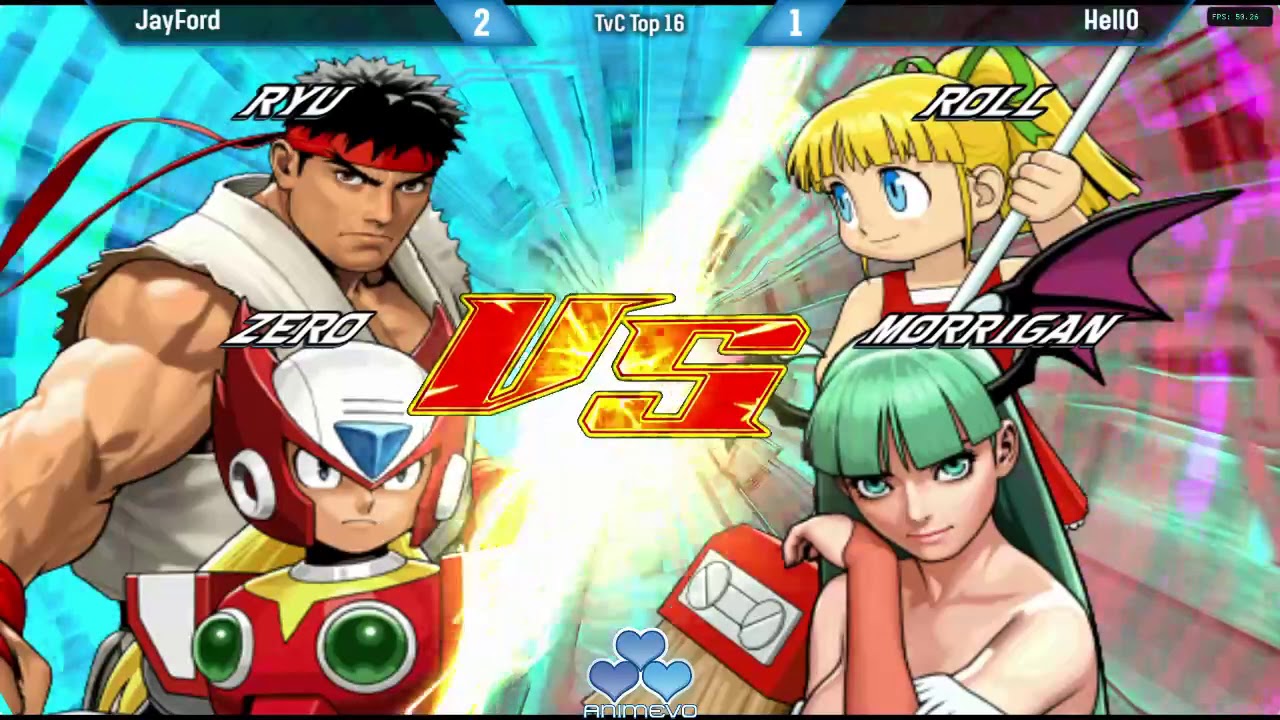 AnimEvo 2019 - TvC Top 16 - JayFord vs Hell0