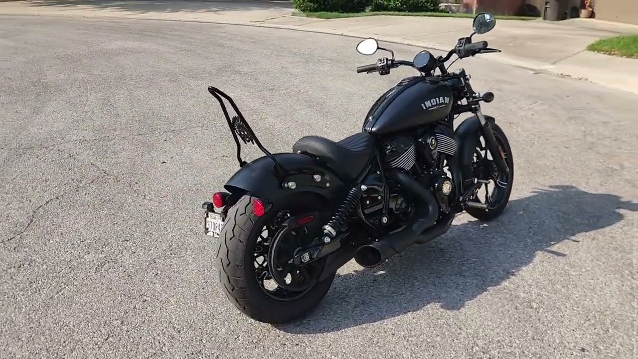 Indian Chief Dean Speed Sissy Bar
