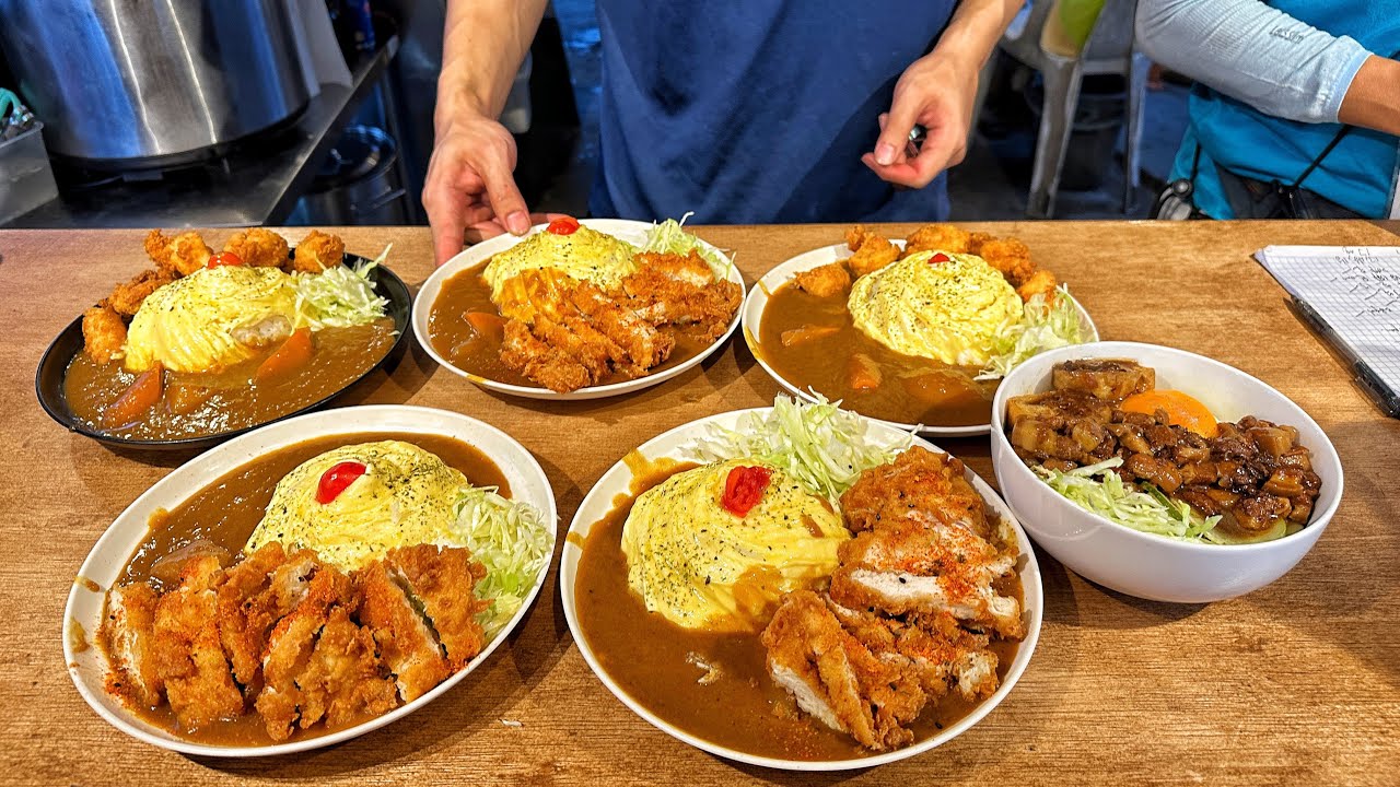 JAPANESE CURRY OMURICE | RM10 Huge Portion Japanese Curry Omurice Sold Out Daily!