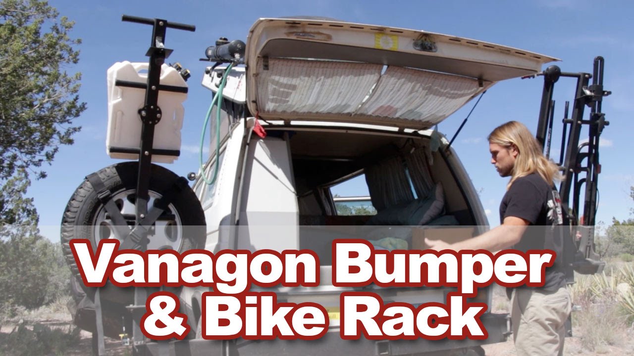 Vanagon Bumper & Bike Rack - GoWesty Upgrade