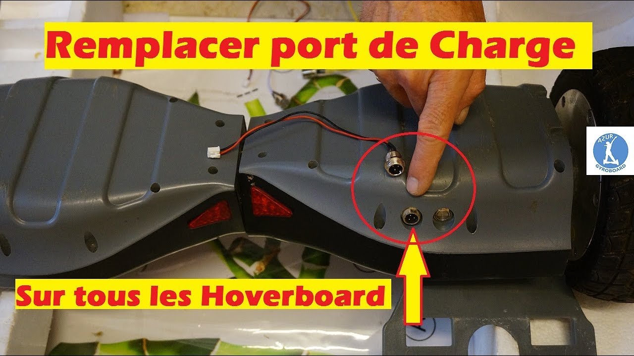 Tutoriel Comment remplacer le Port de Chargement Hoverboard 👈 💡