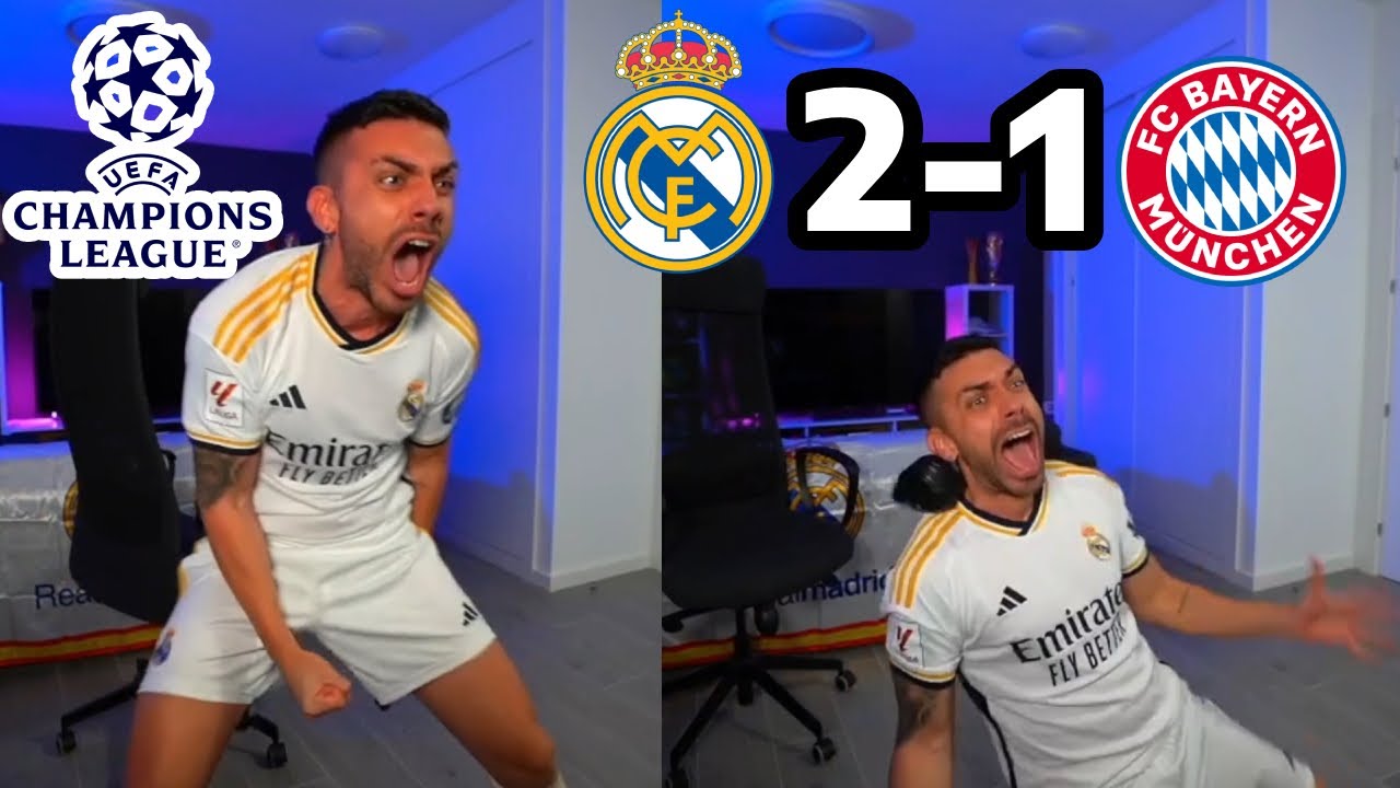 DjMaRiiO REACCIONA A REAL MADRID 2-1 BAYERN MÚNICH | SEMIFINAL VUELTA CHAMPIONS LEAGUE 23-24