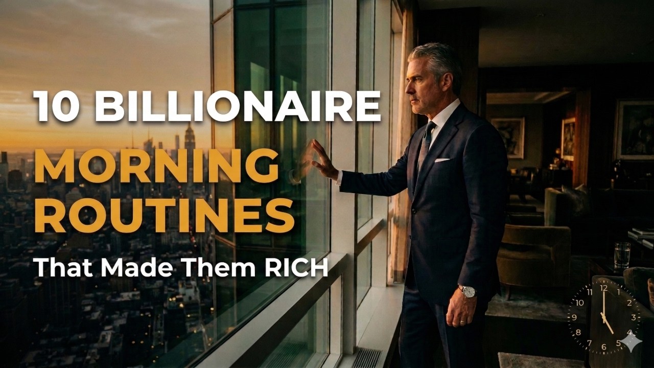10 Billionaire Morning Routines That Made Them RICH