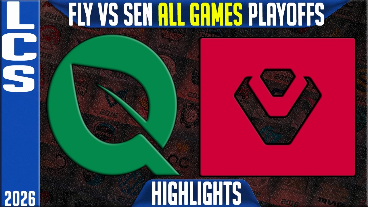 FLY vs SEN Highlights ALL GAMES | LCS Summer 2026 Playoffs | FlyQuest vs Sentinels