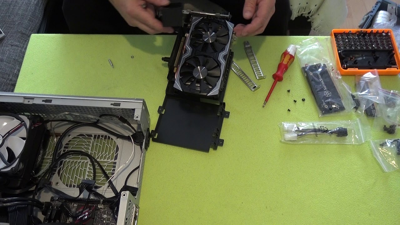Mini ITX, Silverstone ftz01 I7 7700K,  Zotac1070 Mini, H75 Wak&uuml;, Kingston Noiseblocker eLoop  Teil 1