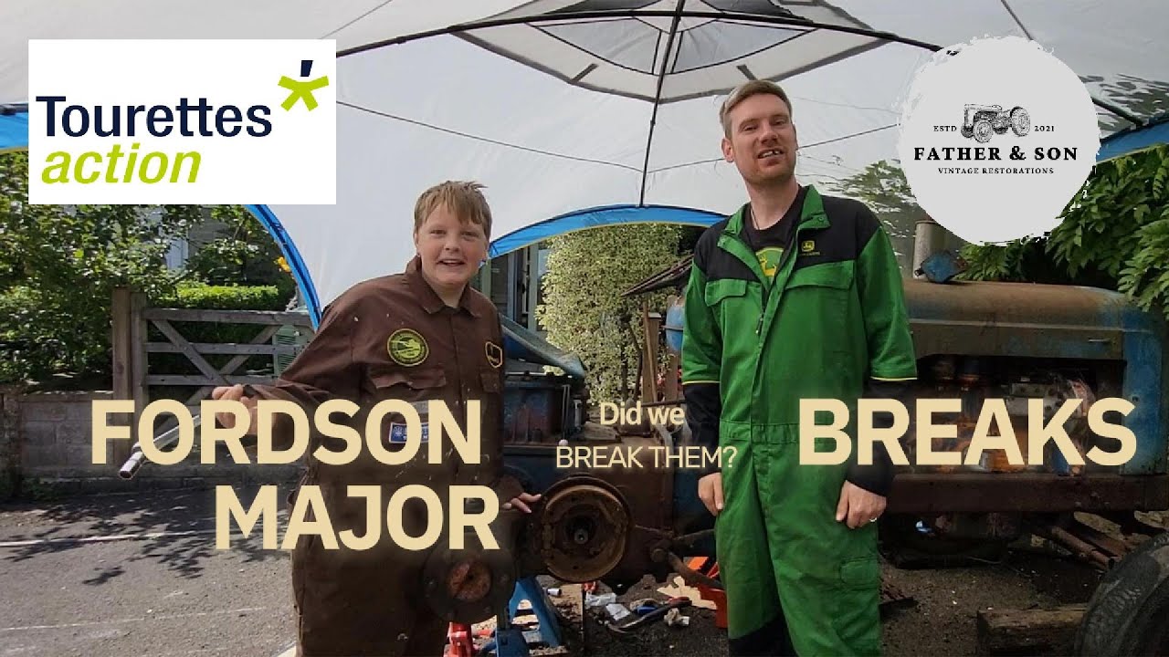 Restoring a Fordson Major brake drum