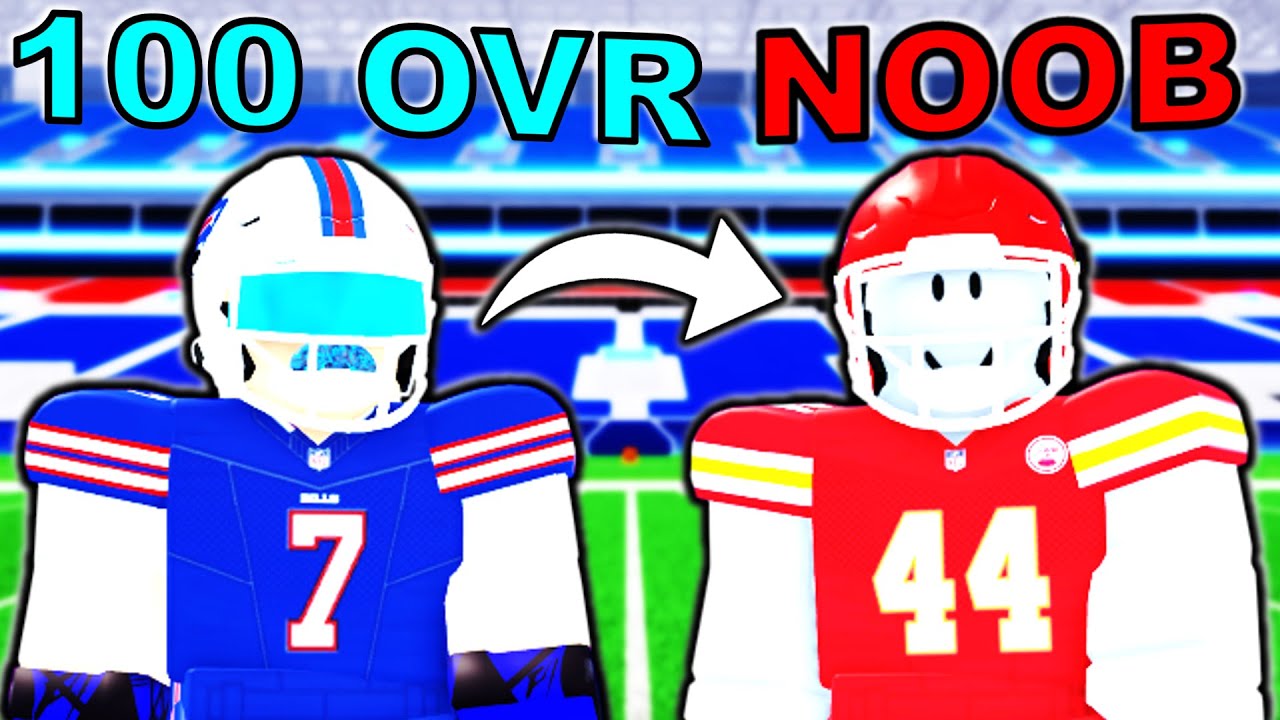 100 OVERALL идет под прикрытием в роли НУБИКА в футбольном матче NFL Universe!