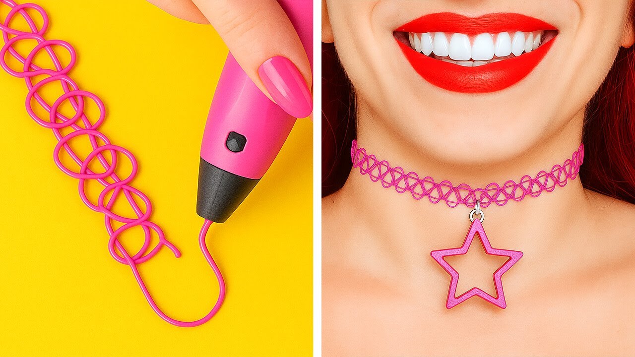 3D-Stiftkunst-Handwerksherausforderung! 🎨🔥 Wer macht die coolste DIY-Kreation?