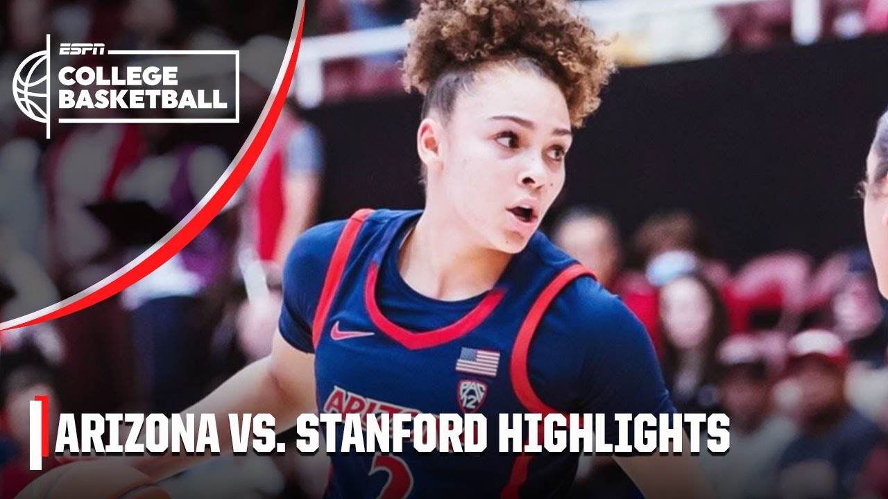 TOP 3 UPSET 🚨 Arizona Wildcats vs. Stanford Cardinal | Full Game Highlights