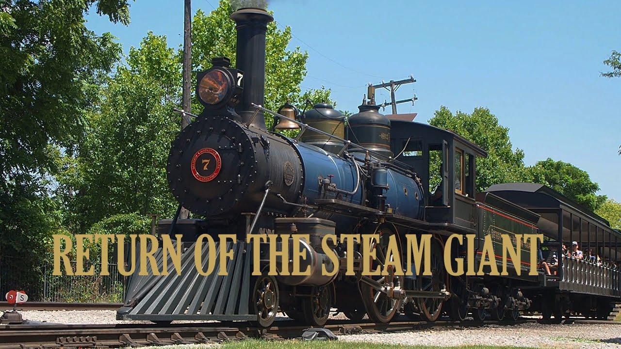 RETURN OF THE STEAM GIANT - Detroit & Lima Northern Railway no.7 Rides Again