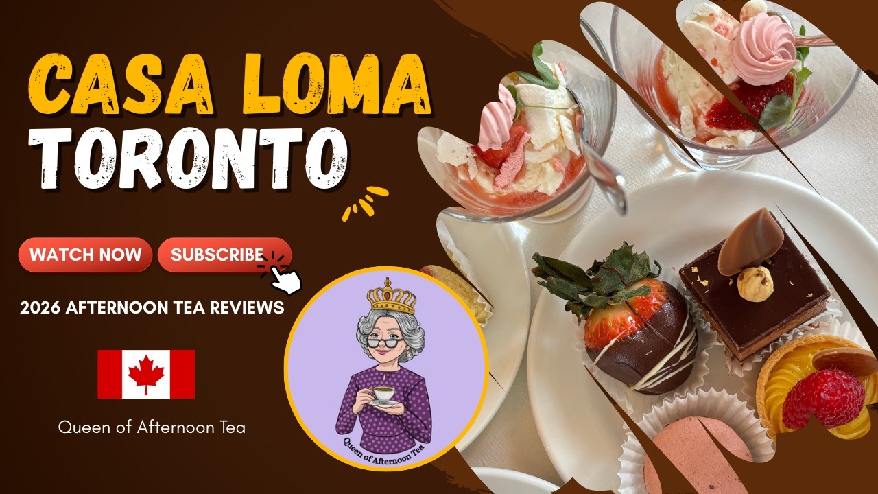 Casa Loma: Обзор послеобеденного чаепития в замке в Торонто!