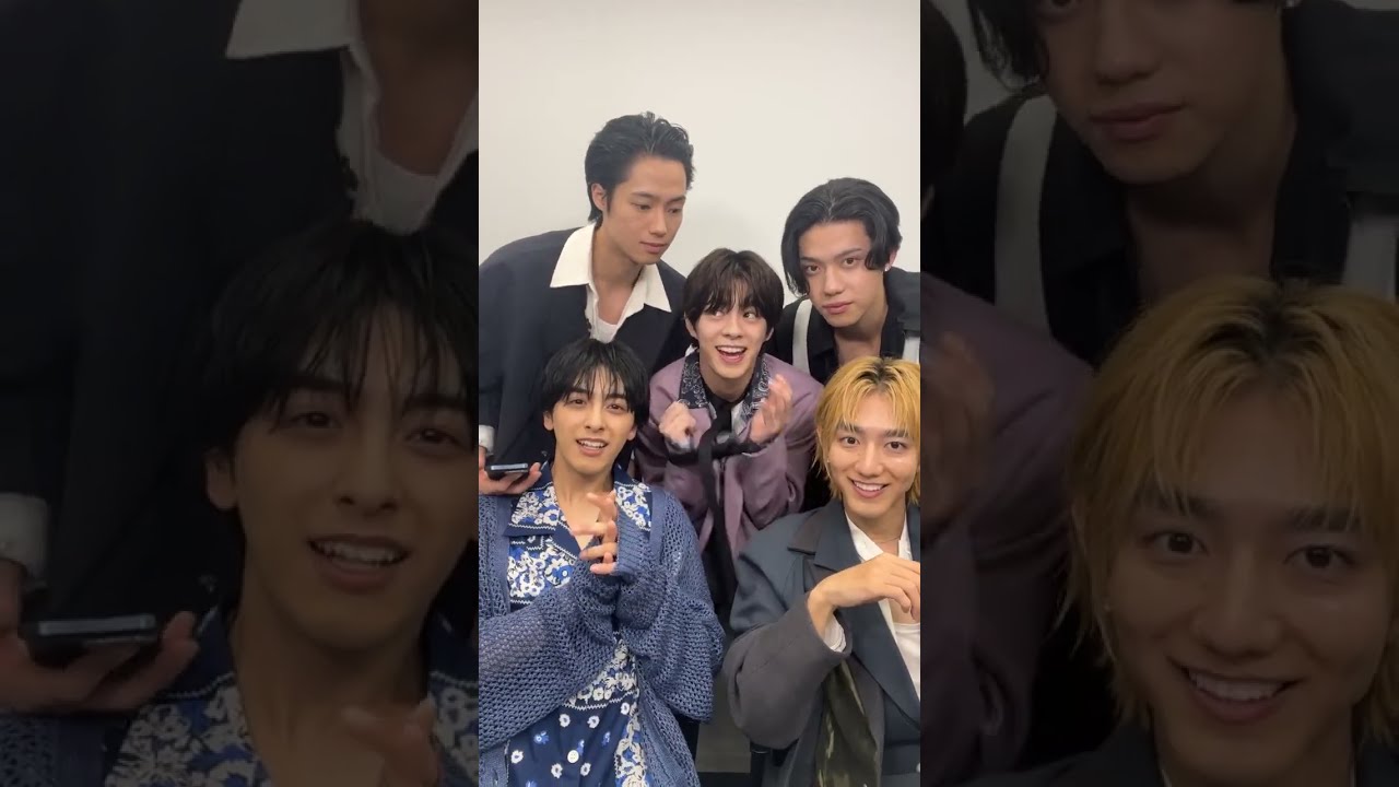 20250902 25時、赤坂で インスタライブ 駒木根葵汰 新原泰佑 宇佐卓真 南雲奨馬 夏生大湖
