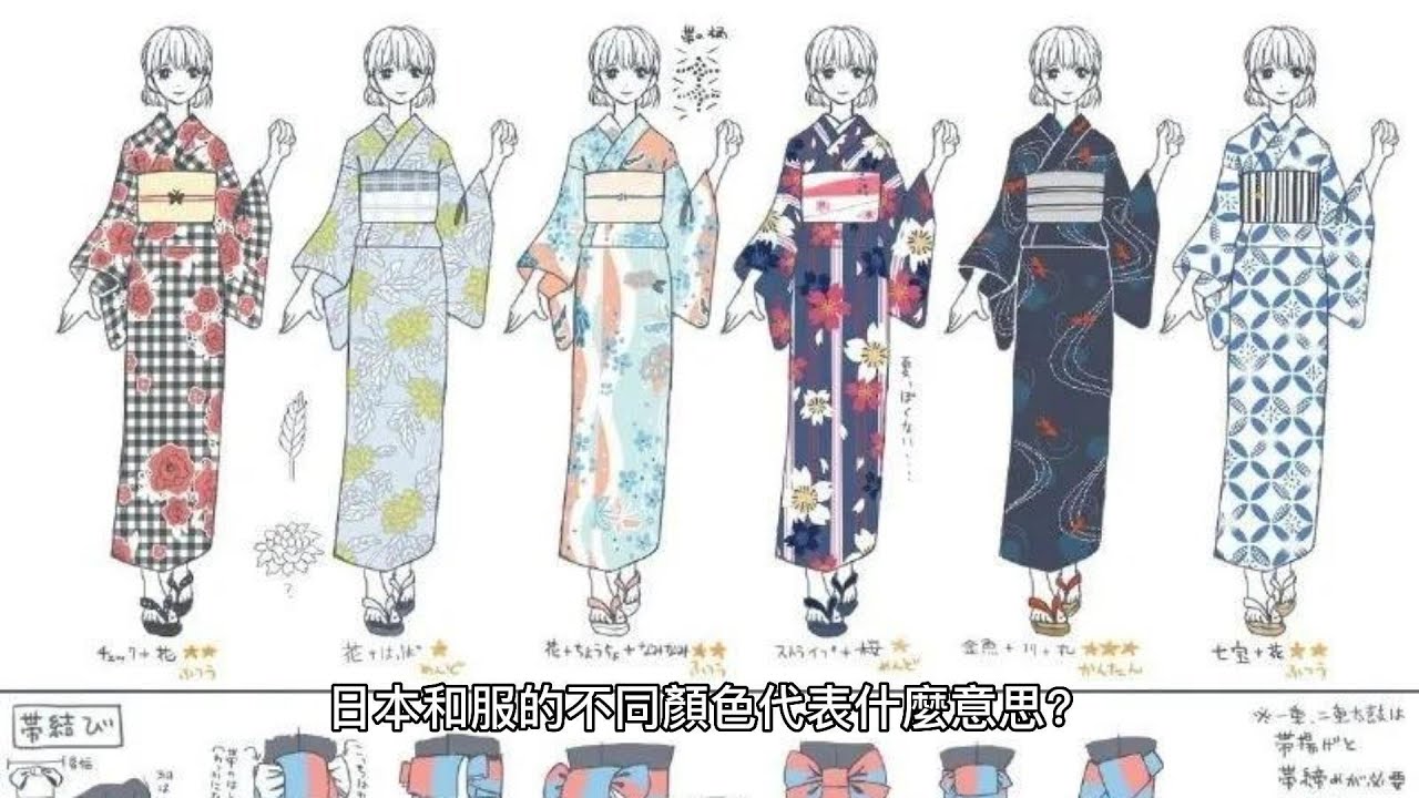 日本和服的不同顏色代表什麼意思？你知道嗎？#文化 #和服 #服飾   #科普 #知識科普 #常識 #冷知識 #涨知识 #漲知識 #迷因 #迷思 #japaneseculture #japanese
