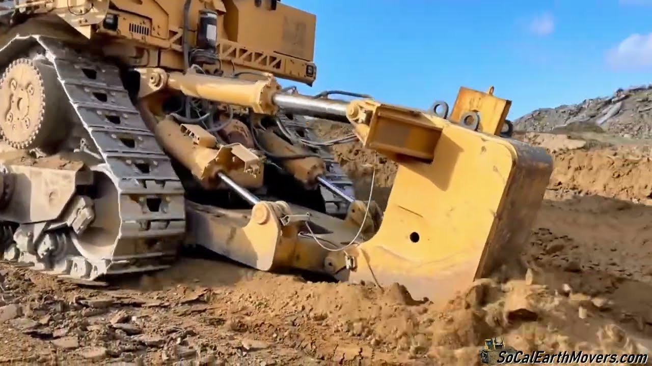 Reverse Ripping with a CAT D11T