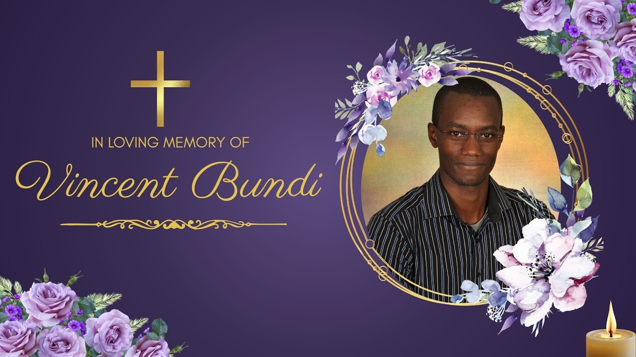 VINCENT KEN BUNDI I MEMORIAL SERVICE