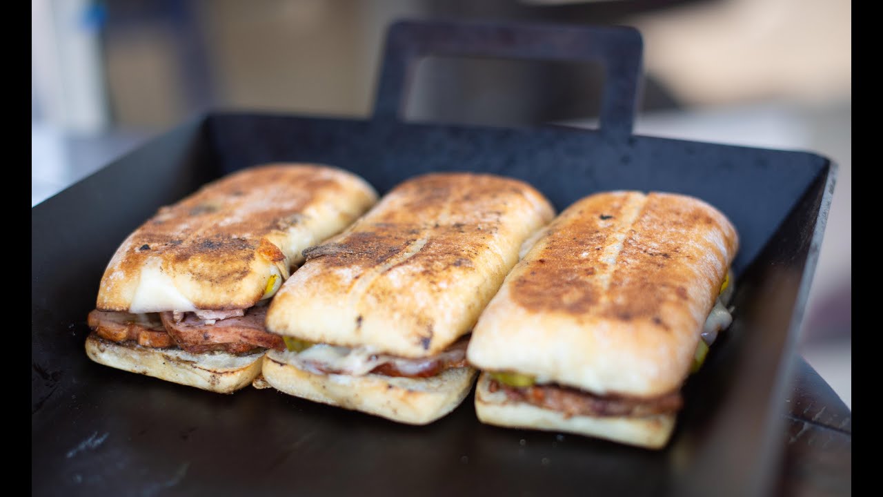 Cubanos from the Movie Chef on the Griddle Hack by BBQ Hack