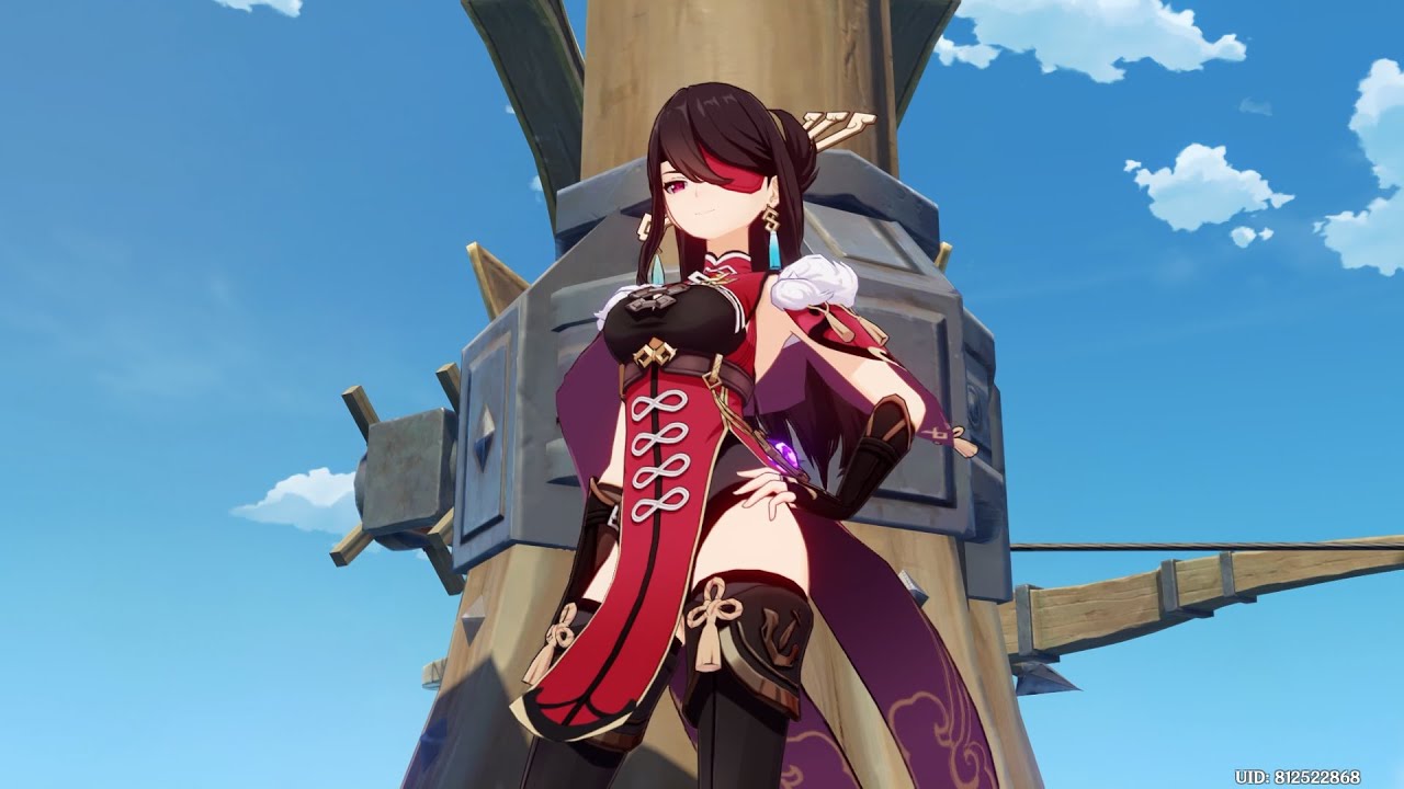 Captain Beidou Scene Genshin Impact