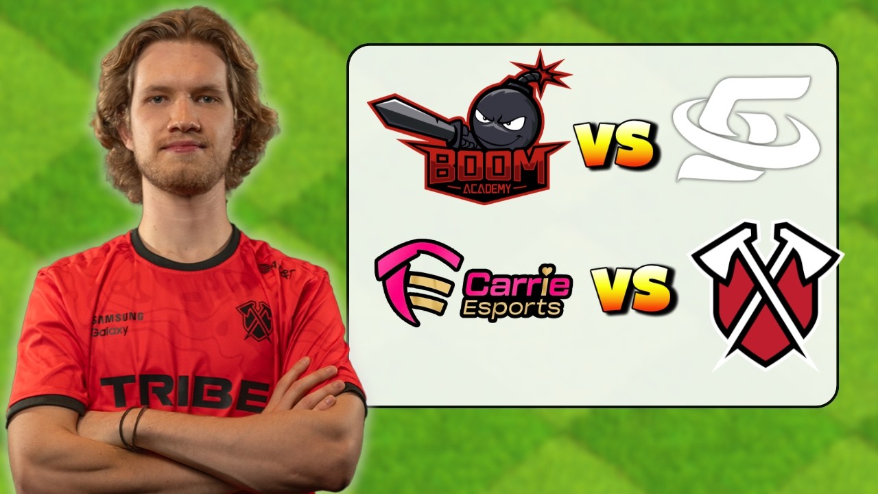 Carrie Esports , Tribe Gaming and more Clash of Clans