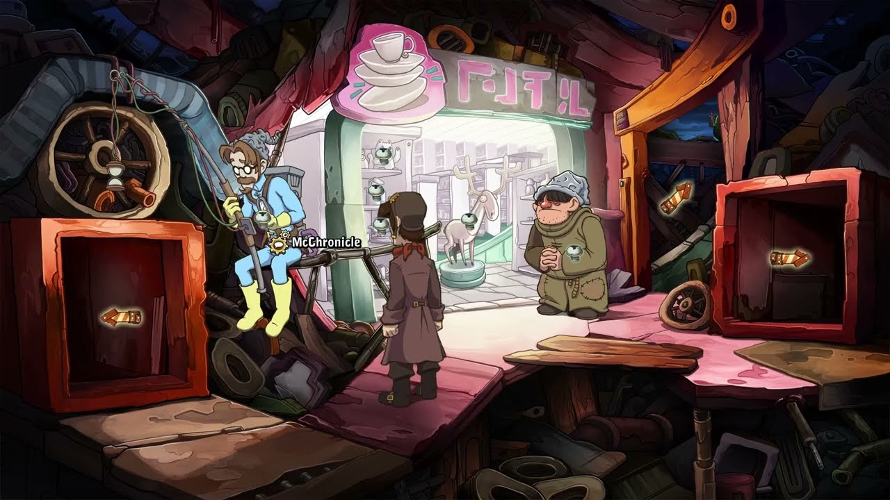 Deponia Doomsday Full Walkthrough Part 8 - Very Past Kuvaq #deponia #deponiadoomsday #walkthrough