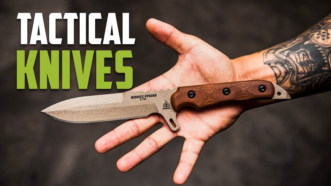 30 Incredible Military Tactical Knives for Survival & Self Defense | Fixed Blade Knives