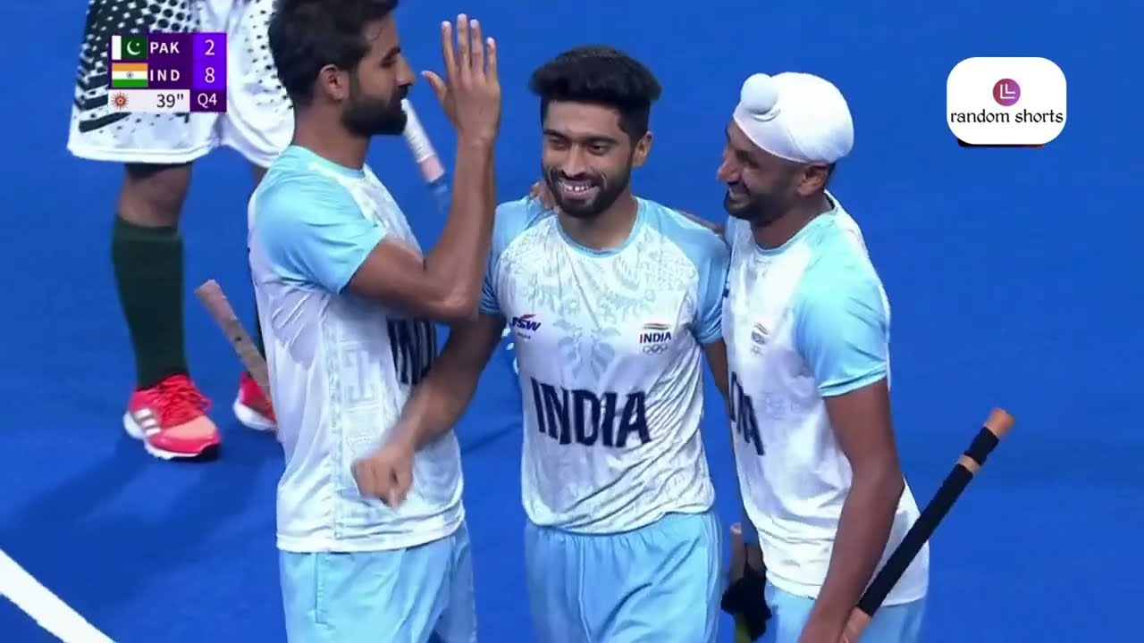 India vs Pakistan #hockey #olympics #trending #goldmedal  #harmanpreetsingh #majordhyanchand #sports