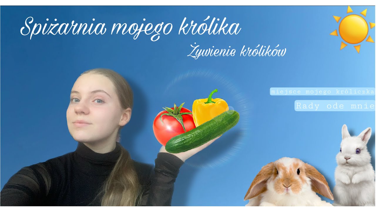 SPIŻARNIA mojego królika, jego MIEJSCE oraz RADY dotyczące opieki nad KRÓLIKAMI