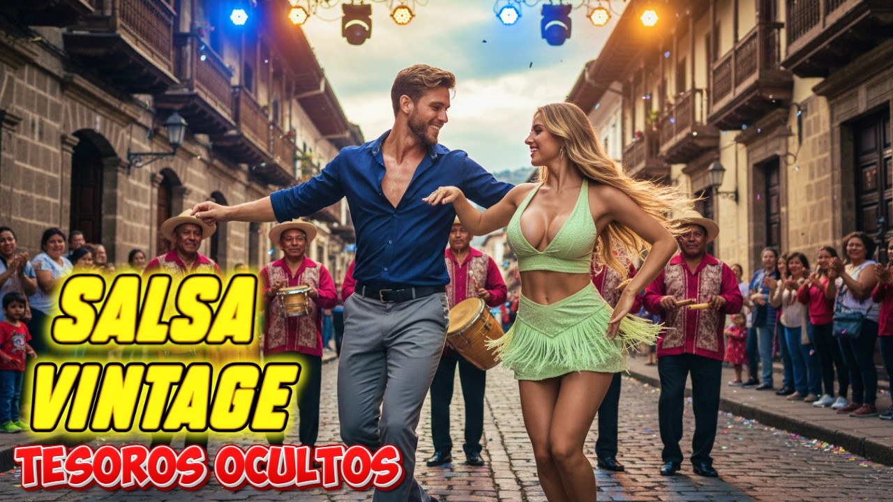 SALSA VINTAGE 🎶 Noches de Cali | Banda en Vivo y Parejas Ardientes