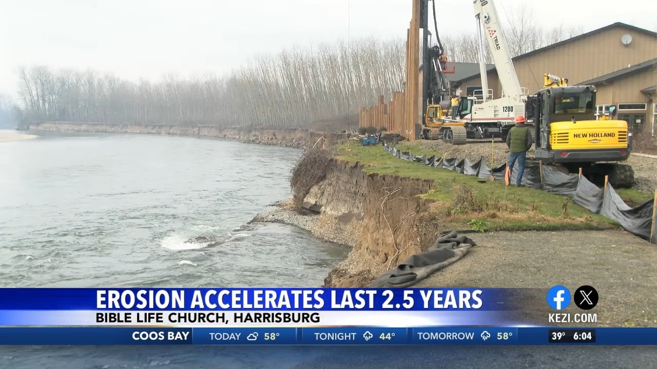 Erosion threatens Harrisburg church