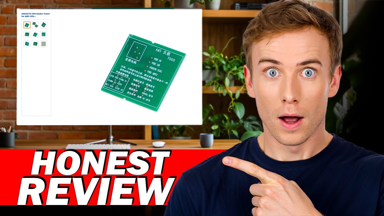 CPU Socket Tester AM5 Diagnostic Board Review &mdash; Honest Test with LED Display
