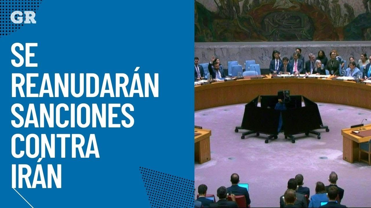 Se reanudar&aacute;n sanciones contra Ir&aacute;n