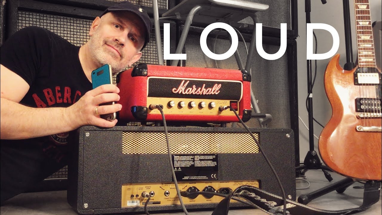 Marshall Lead 12 at 120dB?! \m/