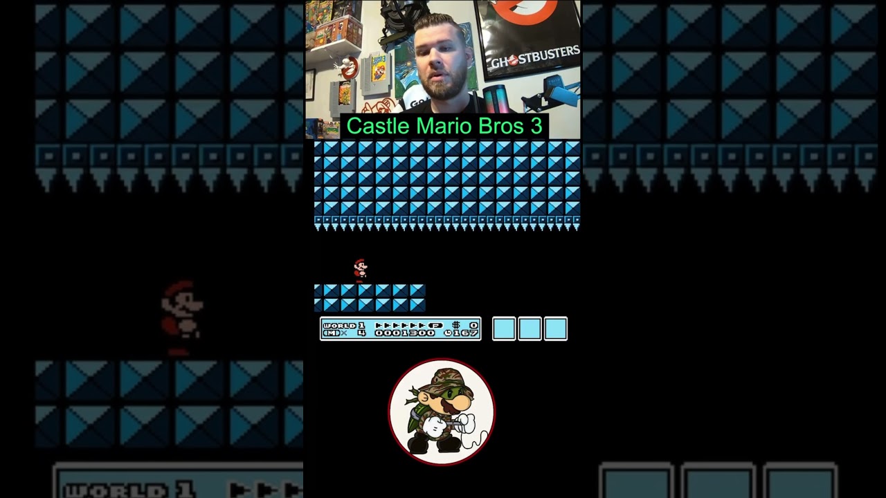 Замок Братья Марио 3! 1-й уровень! #smb3 #kaizomario #mariokaizo #mario3 #kaizo #smb3kaizo