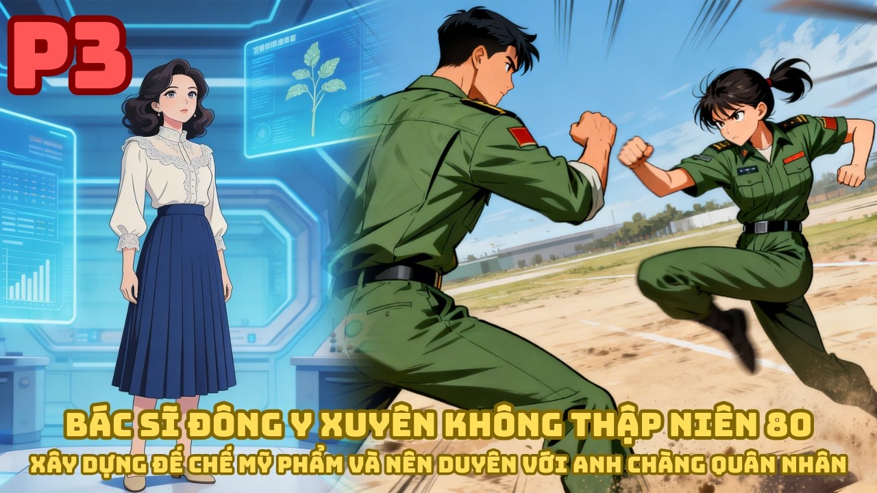 Bác Sĩ Đông Y Xuyên Không Thập niên 80: Xây Dựng Đế Chế Mỹ Phẩm Và Nên Duyên Chàng Quân Nhân _ P3