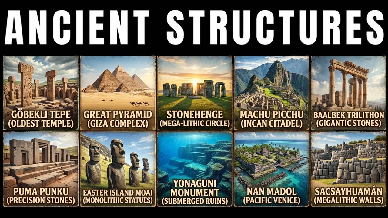 12 Ancient Structures Humanity Still Can't Explain