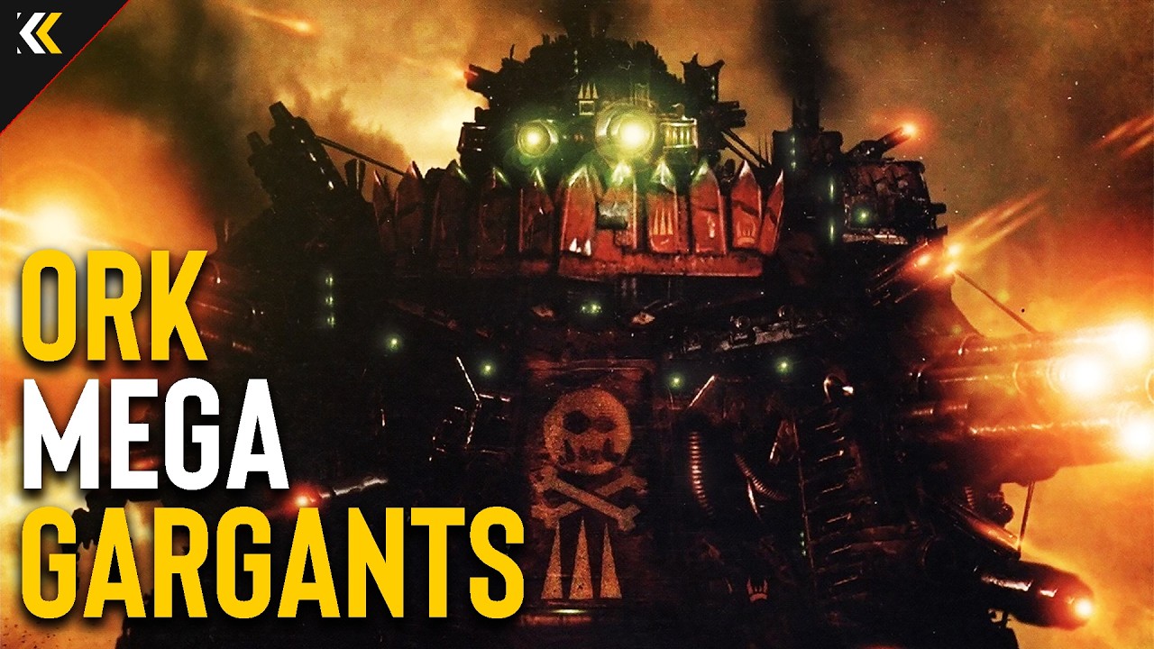 Ork Mega Gargants: Colossal Titan-Class Machines of War. Explained | Warhammer 40k