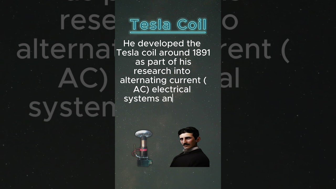 Who Invented Tesla Coil ? #shrots #viral #tesla #teslacoil