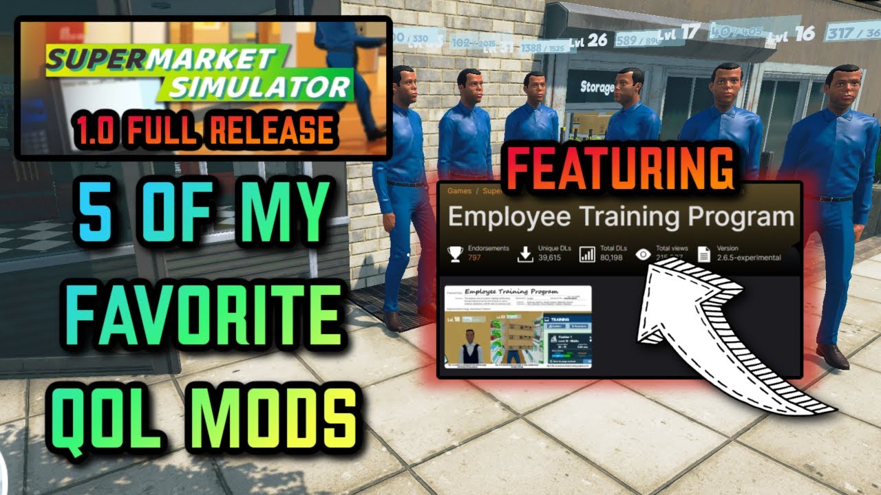 5 Mods That Make Supermarket Simulator WAY More Fun
