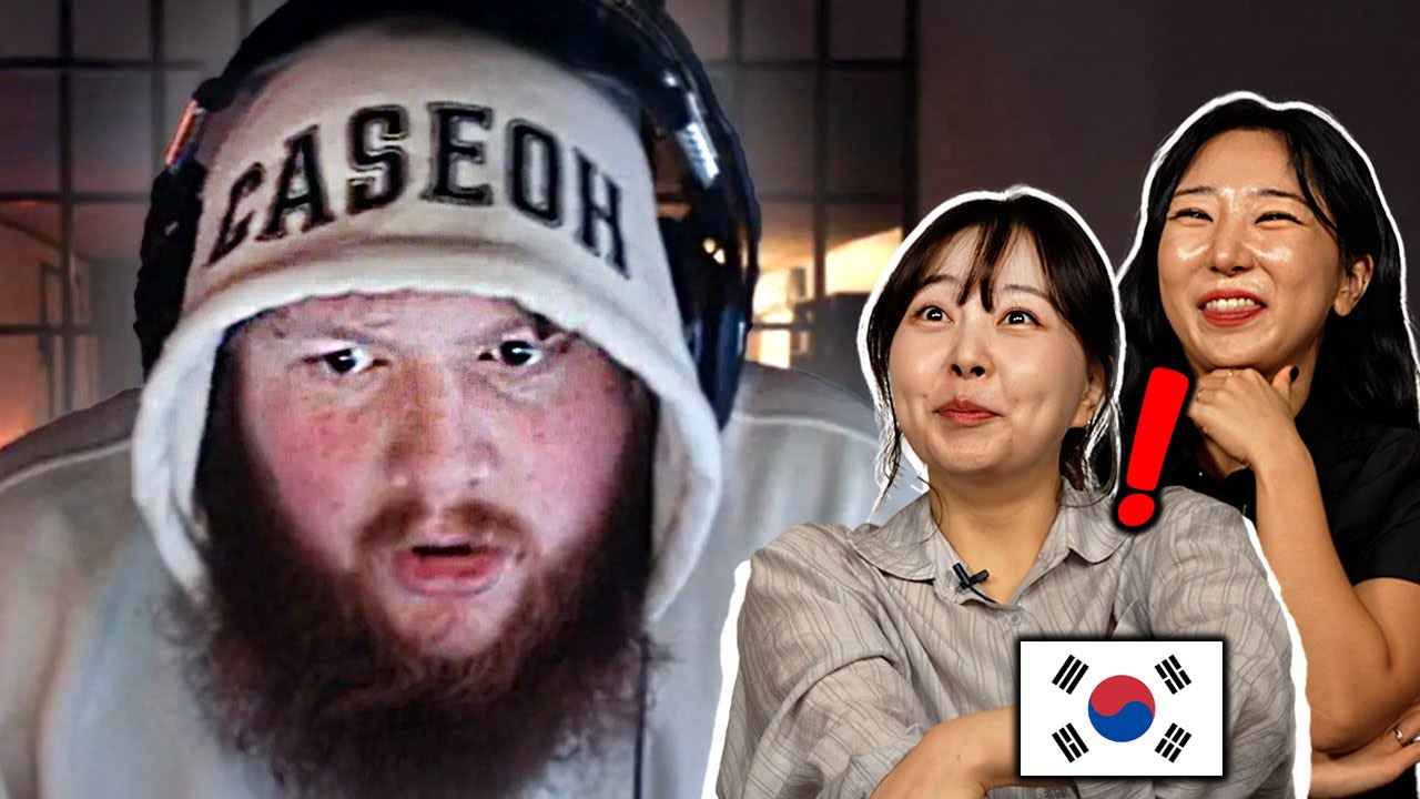 Корейские девушки впервые реагируют на **Caseoh**! Клипы, которые делают Caseoh знаменитым