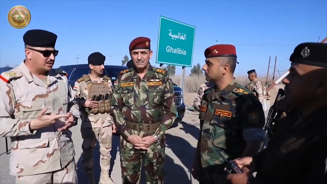 قائد عمليات ديالى والناطق باسم القائد العام يشرفان على خطة فرض القانون