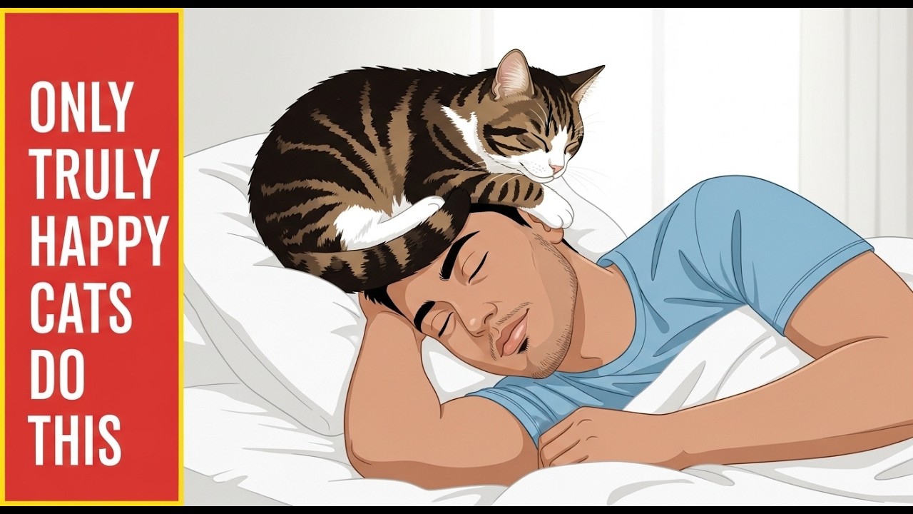 14 Weird Things Only Happy Cats Do (Strange Signs Your Cat Is Truly Happy!)